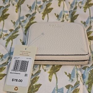 NWT Radley London Cream Textured Wallet